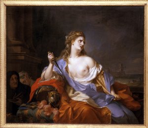 Dido auf dem Scheiterhaufen, 1775