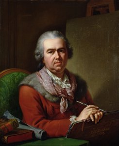 Selbstporträt im Alter von Johann Heinrich Tischbein
