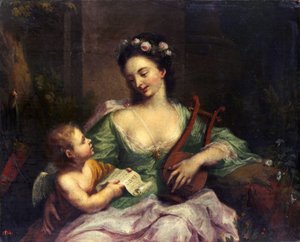 Die neun Musen - Erato (Lyrische Dichtung)