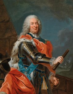 Porträt von Wilhelm VIII., Landgraf von Hessen-Kassel von Johann Heinrich Tischbein the Elder