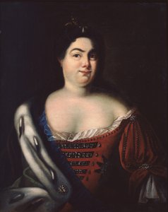 Porträt der Kaiserin Katharina I. von Johann Heinrich Wedekind