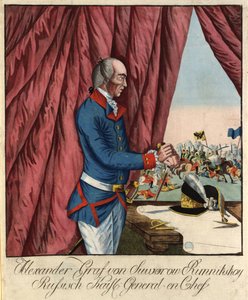Feldmarschall Generalissimus Prinz Alexander Suworow von Johann Hieronymus Loeschenkohl