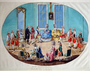 Die Neujahrsfeier in Wien im Jahr 1782, 1783