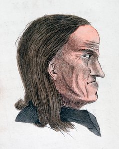 Die Gesichtszüge einer melancholischen Person, 1808