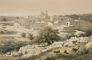 Bethanien. Radierung von Bernatz et alii - Steinkopk J.F. Editore
