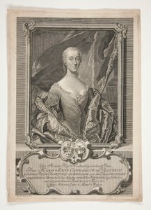 Porträt von Marie Anne Catherine von Veltheim