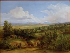 Galapa, Pico de Oruzaba und Cofre de Perote von Johann Moritz Rugendas
