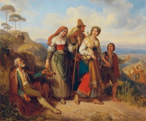 Römische Pilger von Johann Nepomuk Ender