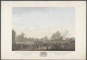 Einzug von Wilhelm I. in die Stadt Brüssel am 30. März 1815 von Johann Nepomuk Gibèle