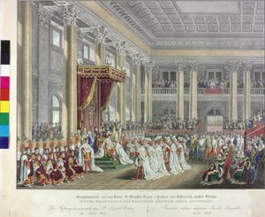 Verleihung des österreichischen Leopold-Ordens 1808 von Johann Nepomuk Hoechle