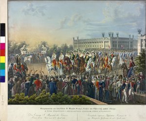 Einzug von Franz I. in Paris am 15.4.1814