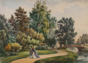 Das Anwesen Vlakhernskoye-Kuzminki von Johann Nepomuk Rauch