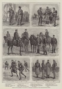 Armeen des Kontinents, die Honved oder ungarische Landwehr des österreichisch-ungarischen Reiches