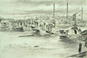 Die Pei-Ho-Brücke, August 1900