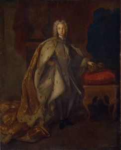 Porträt des Zaren Peter II. von Russland 1715-1730, 1728