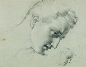 Kopfstudie zu (detail)