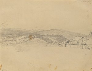 Landschaft bei Baden von Johann Peter Krafft