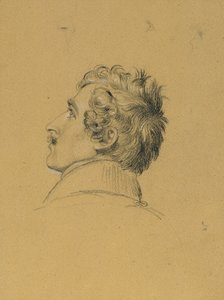Porträtstudie zu "Einzug nach dem Pariser Frieden"