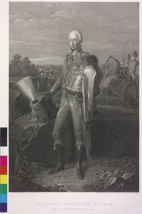 Römisch-deutscher Kaiser Franz II. (Stich)