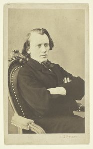 Porträt von Brahms