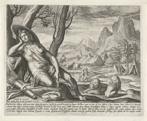 Afrika von Johann Sadeler (I)
