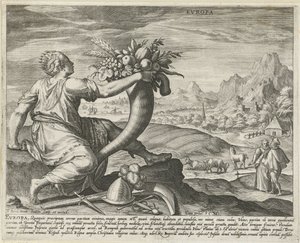 Europa von Johann Sadeler (I)