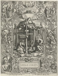 Geburt Christi: Weihnachten von Johann Sadeler (I)