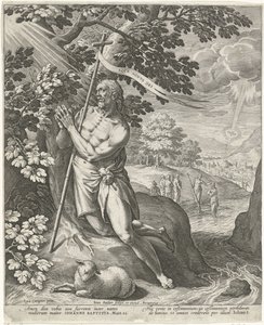 Johannes der Täufer in der Wüste
