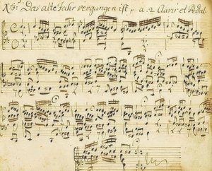 Orgel-Choral Präludium. Aus dem Orgelbüchlein von Johann Sebastian Bach