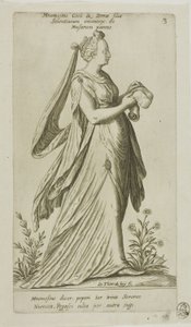 Mnemosyne (Erinnerung), Tafel 3 aus Parnassus Biceps