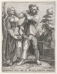 Kampf um die Hose (Emblemata Saecularia, 1596)