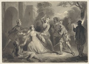 Mord an Alida van Poelgeest, 1392 von Johann Wilhelm Kaiser (I)