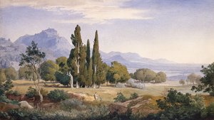 Eine arkadische Landschaft