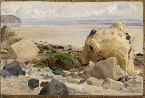 Steiniger Strand von Johann Wilhelm Schirmer
