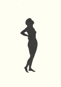 Johanna Beckmann Silhouette von Johanna Beckmann