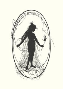 Johanna Beckmann Silhouette von Johanna Beckmann