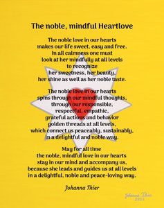 The noble, mindful Heartlove - Version 1 von Johanna Thier