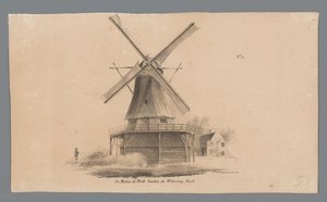 Ansicht der Mühle 
