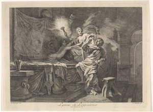 Ceres verhindert den Mord an Triptolemus