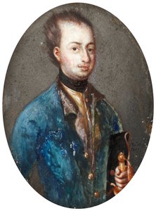 Porträt von König Karl XII. von Schweden von Johannes Heinrich Möller