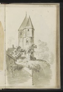 Türme des Noorderpoort in Hoorn von Johannes Huibert Prins
