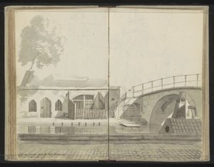 Weesbrug über den Oudegracht in Utrecht