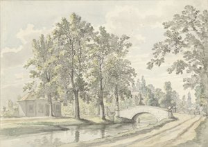 Ansicht der Biltstraat außerhalb Utrecht