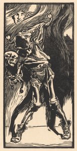 Der Tod als Harlekin, Bilboquet spielend