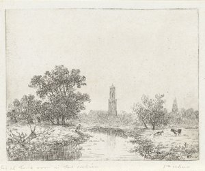 Ansicht von Utrecht(?)