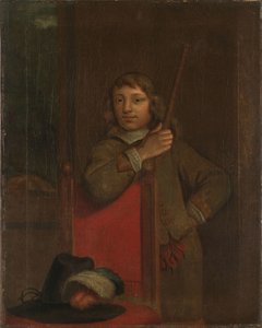 Porträt von Harmen van de Poll, Sohn von Jan van de Poll von Johannes Spilberg (II) (copy after)