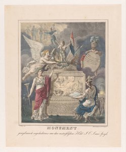 Allegorisches Grabdenkmal für Jan Carel Josephus van Speijk von Johannes Steyn
