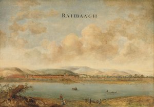 Ansicht der Stadt Raiebaagh in Visiapoer, Indien