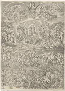 Jüngstes Gericht von Johannes Wierix