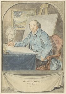 Porträt von Gerard van Nijmegen von Johannes Zacharias Simon Prey